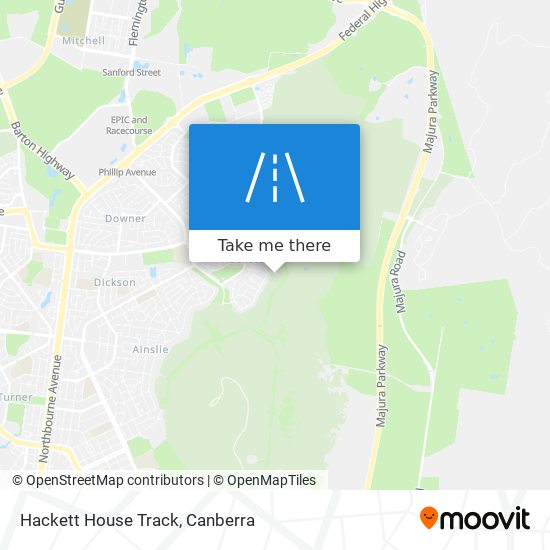 Hackett House Track map