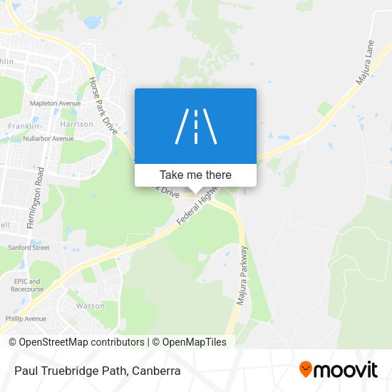 Paul Truebridge Path map