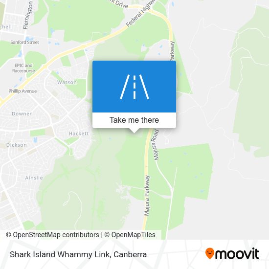 Shark Island Whammy Link map