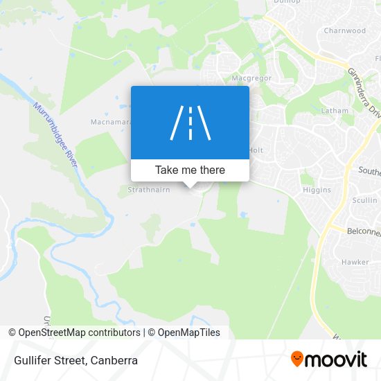 Gullifer Street map