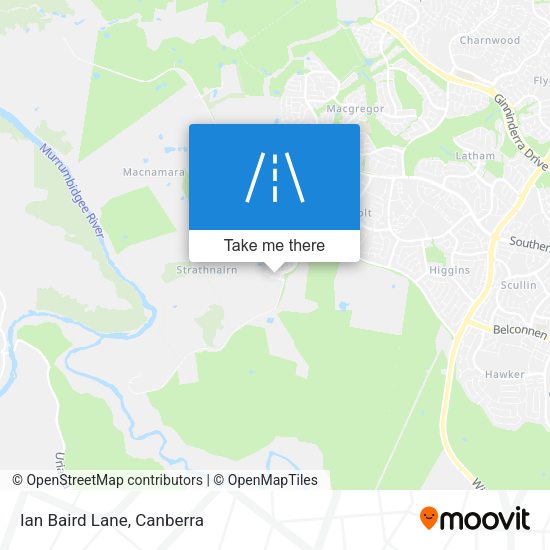 Ian Baird Lane map