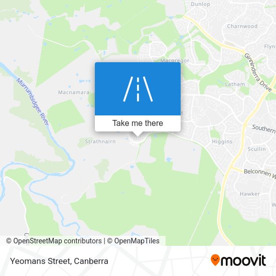 Yeomans Street map