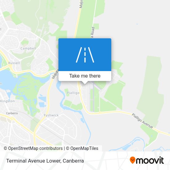 Terminal Avenue Lower map
