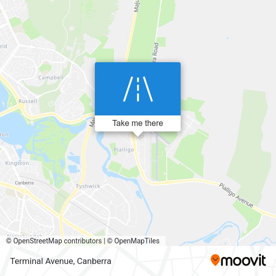 Terminal Avenue map
