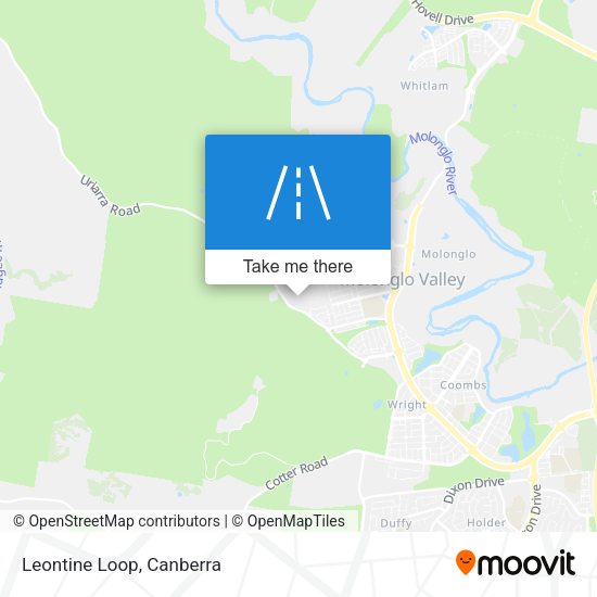Leontine Loop map