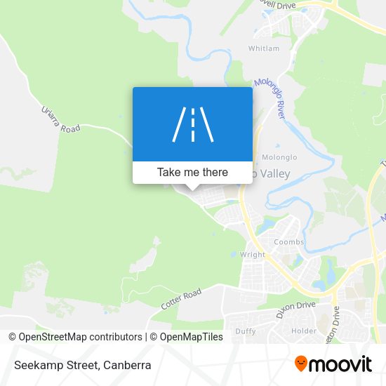Seekamp Street map