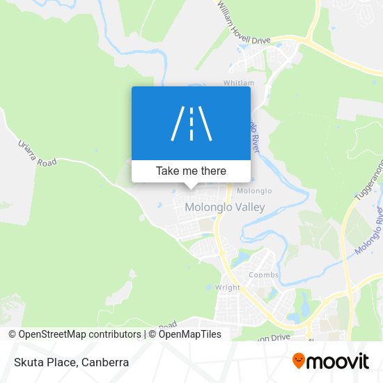 Skuta Place map