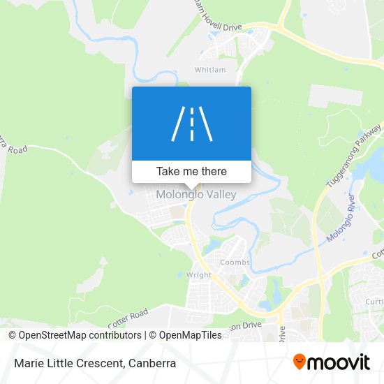 Marie Little Crescent map