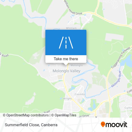 Summerfield Close map
