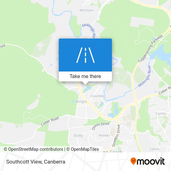 Southcott View map