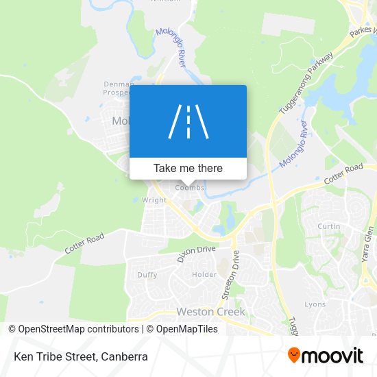 Ken Tribe Street map