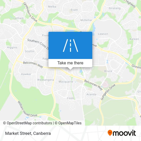 Market Street map
