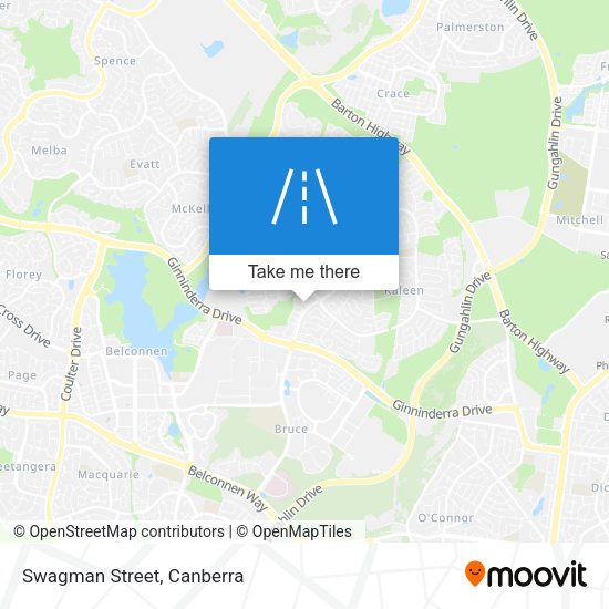 Swagman Street map