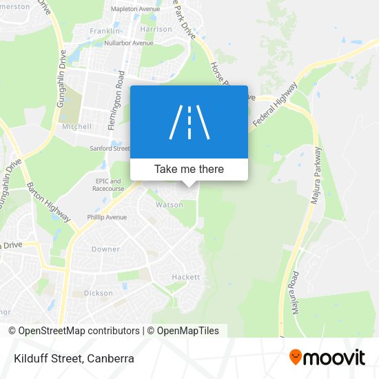 Kilduff Street map
