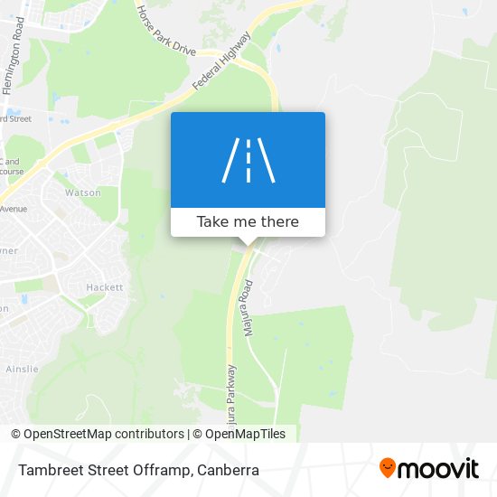 Tambreet Street Offramp map