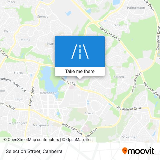 Selection Street map