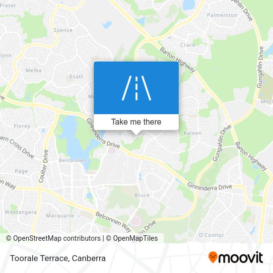 Toorale Terrace map