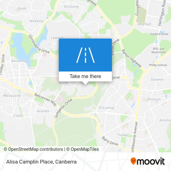 Alisa Camplin Place map