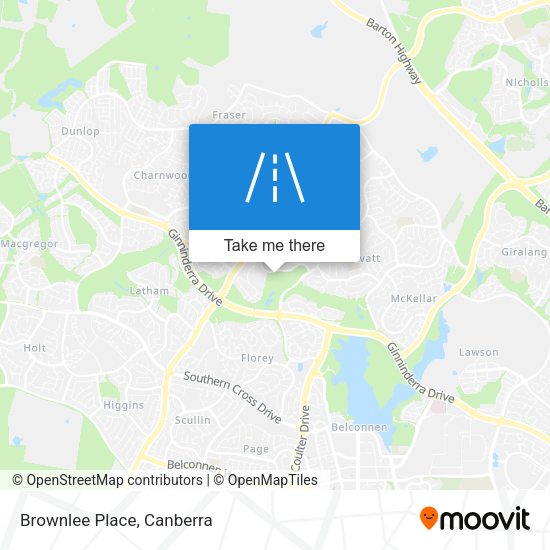 Brownlee Place map