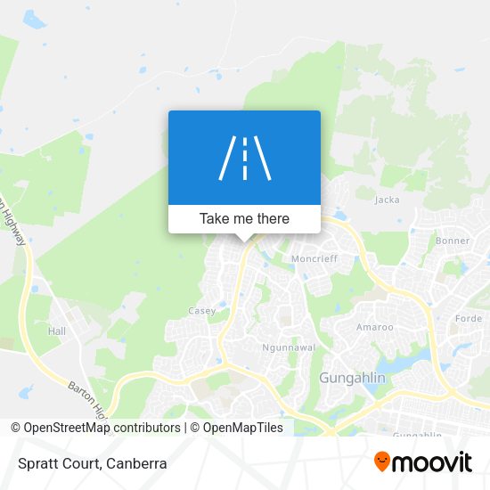 Spratt Court map