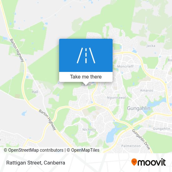 Rattigan Street map