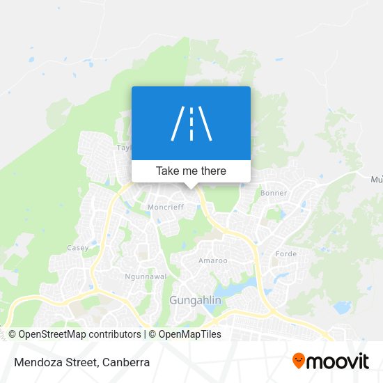 Mendoza Street map