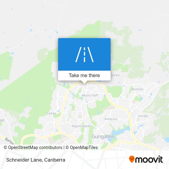 Schneider Lane map
