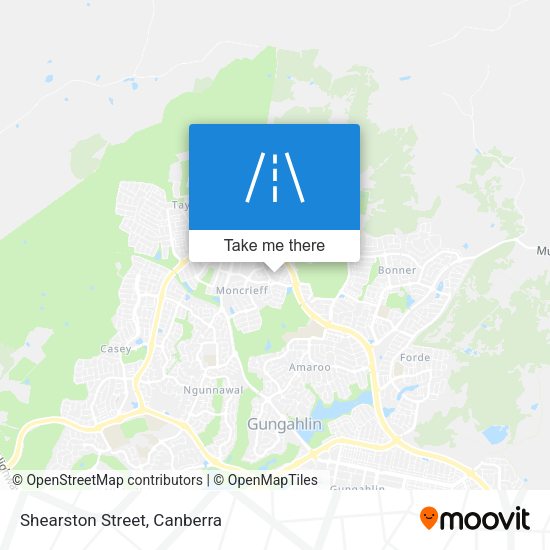 Shearston Street map