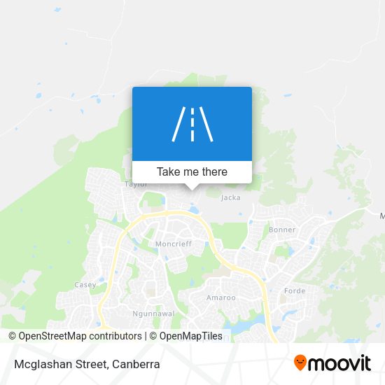 Mcglashan Street map