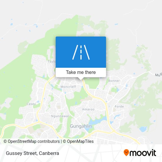 Gussey Street map