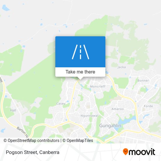 Pogson Street map