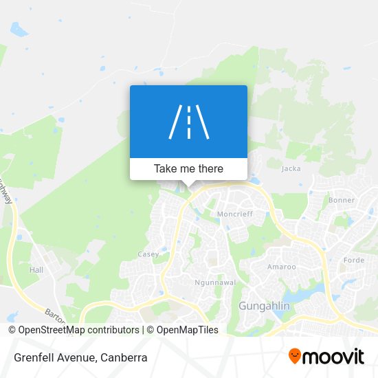 Grenfell Avenue map