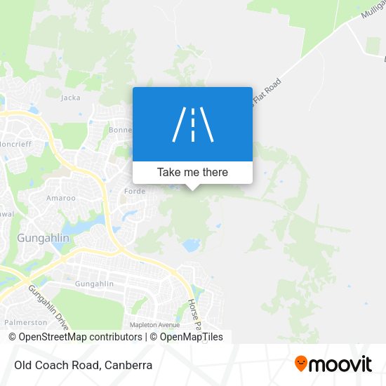 Old Coach Road map