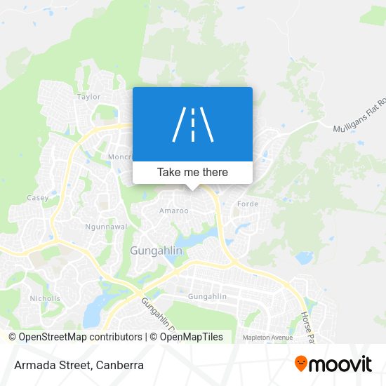 Armada Street map