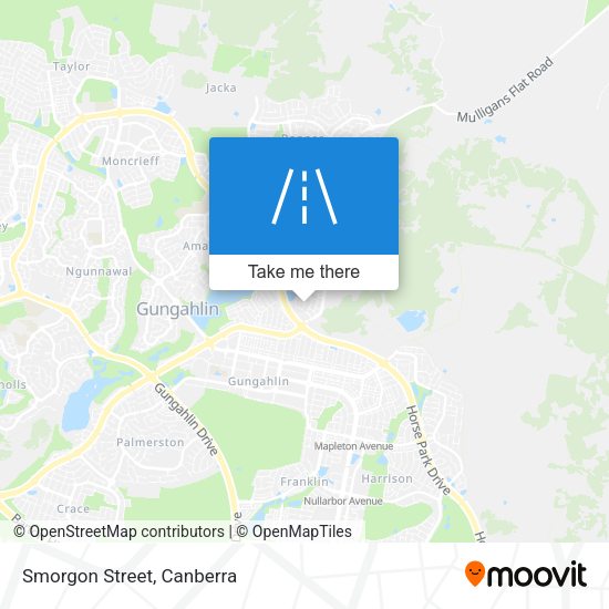 Smorgon Street map