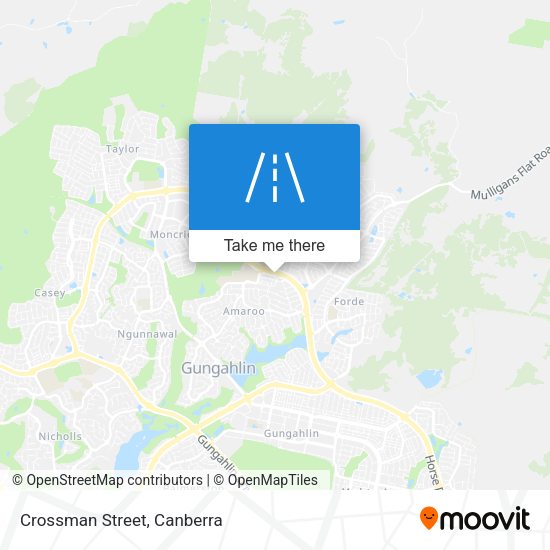 Crossman Street map