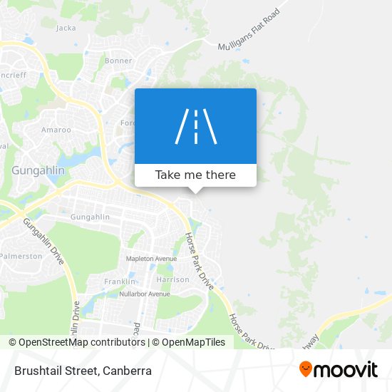 Brushtail Street map