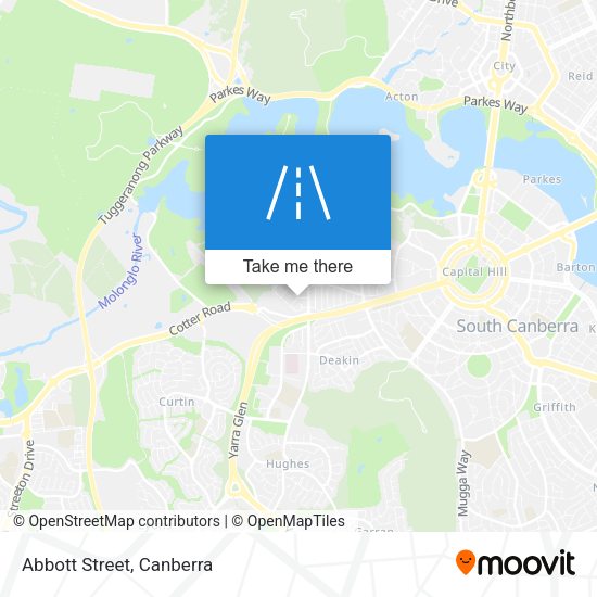 Abbott Street map
