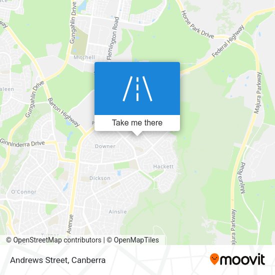Andrews Street map