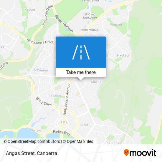 Angas Street map