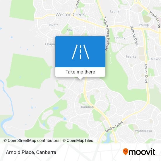 Arnold Place map