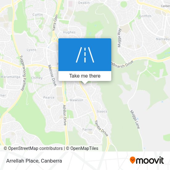 Arrellah Place map