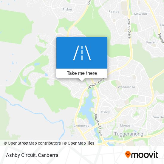 Ashby Circuit map