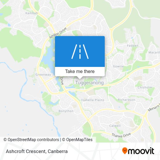 Ashcroft Crescent map