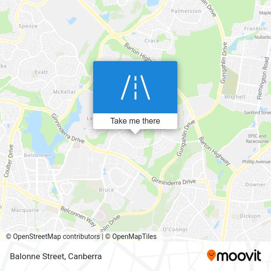 Balonne Street map