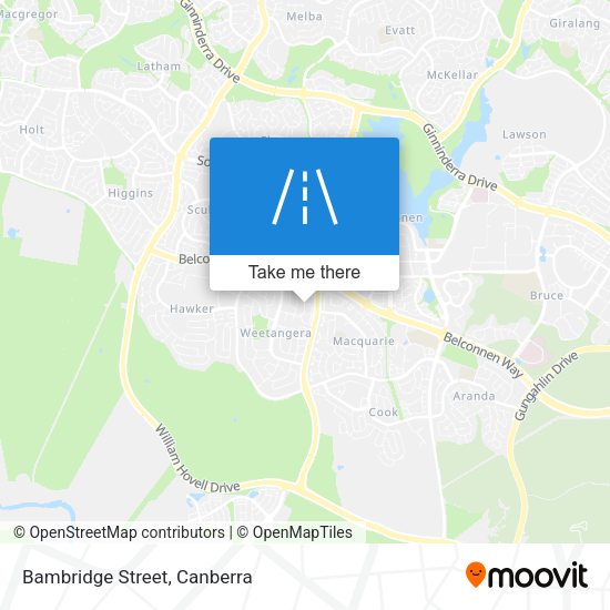 Bambridge Street map