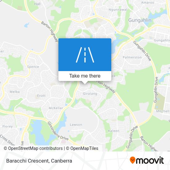 Baracchi Crescent map