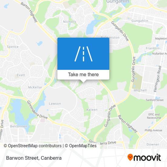 Barwon Street map