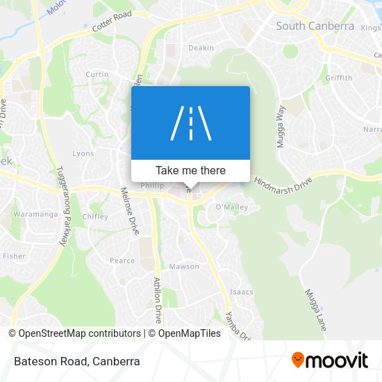 Bateson Road map