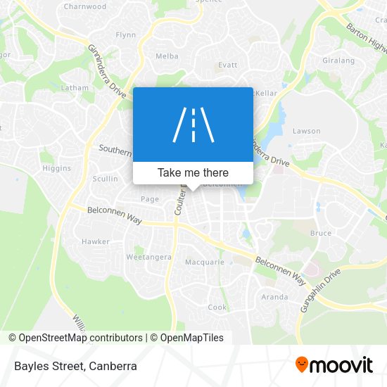 Bayles Street map